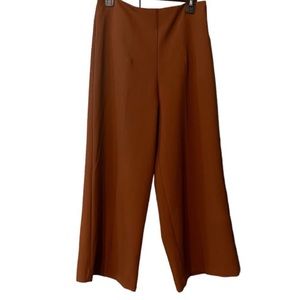 Joie Wide Leg Cropped Brown Pants